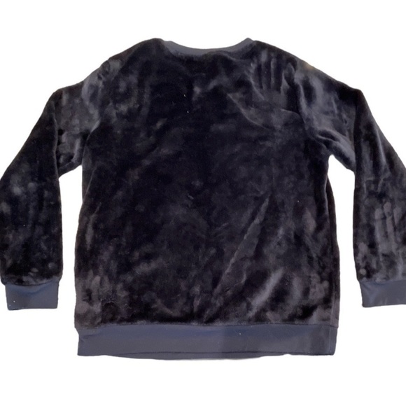 SECRET Treasures Size L (12-14) Black Plush Velour Dream Queen - Picture 2 of 3